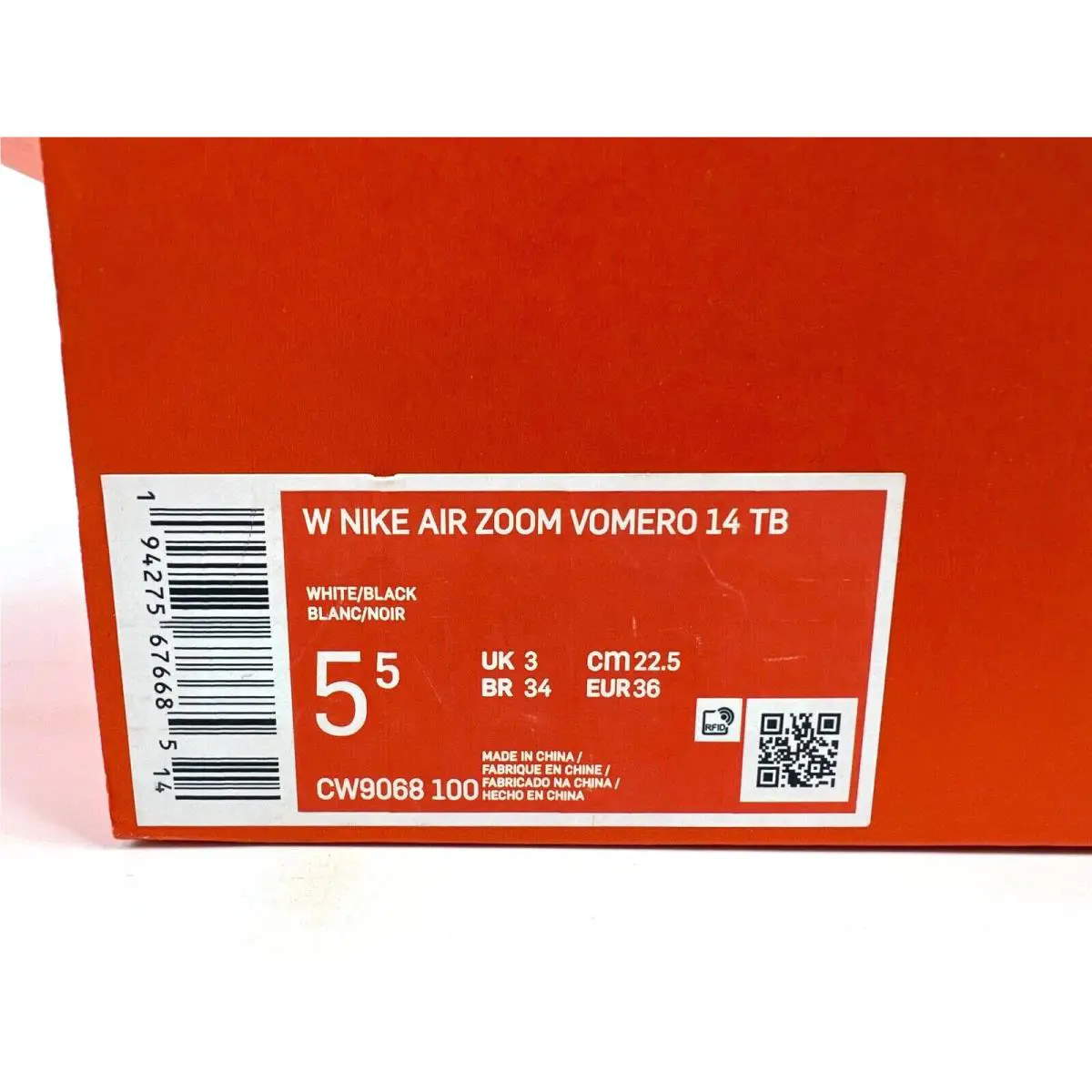 Nike shoes - Nike Air Zoom Vomero - Air Zoom Vomero - CW9068-100 - White 1