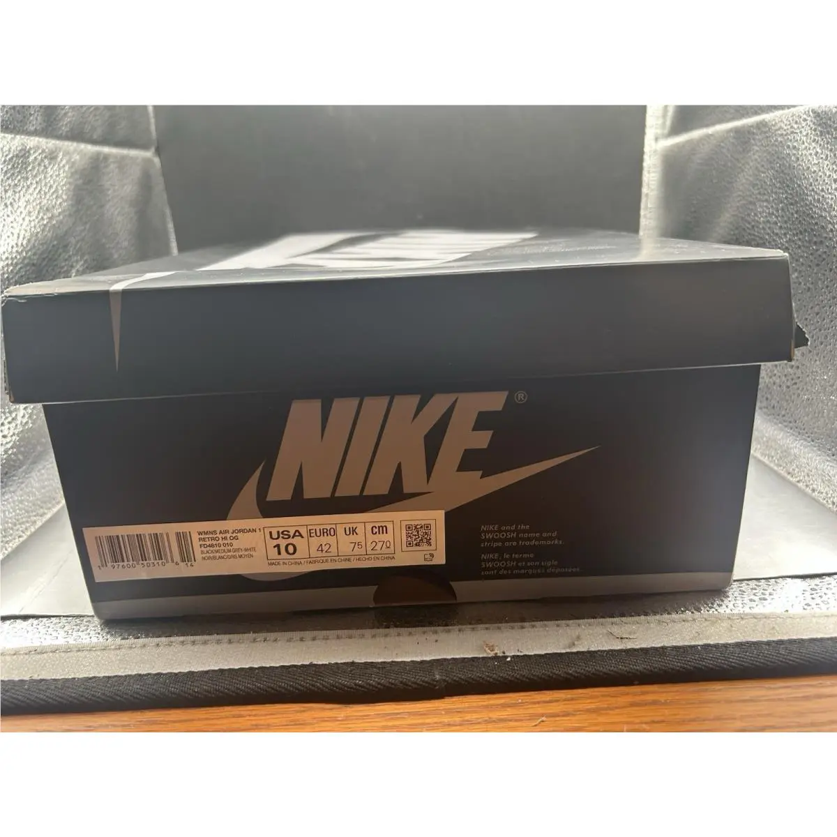 Nike shoes - Nike Air Jordan 1 - Air - FD4810-010 - Silver 8