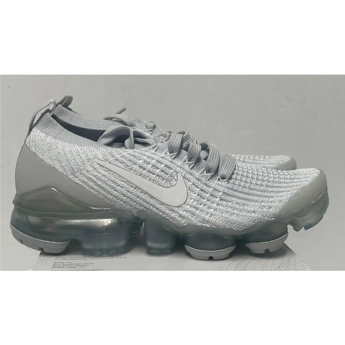 Nike shoes - Nike Air VaporMax Flyknit - Air VaporMax Flyknit - AJ6910-100 - White (UPC: 192499378224) 1