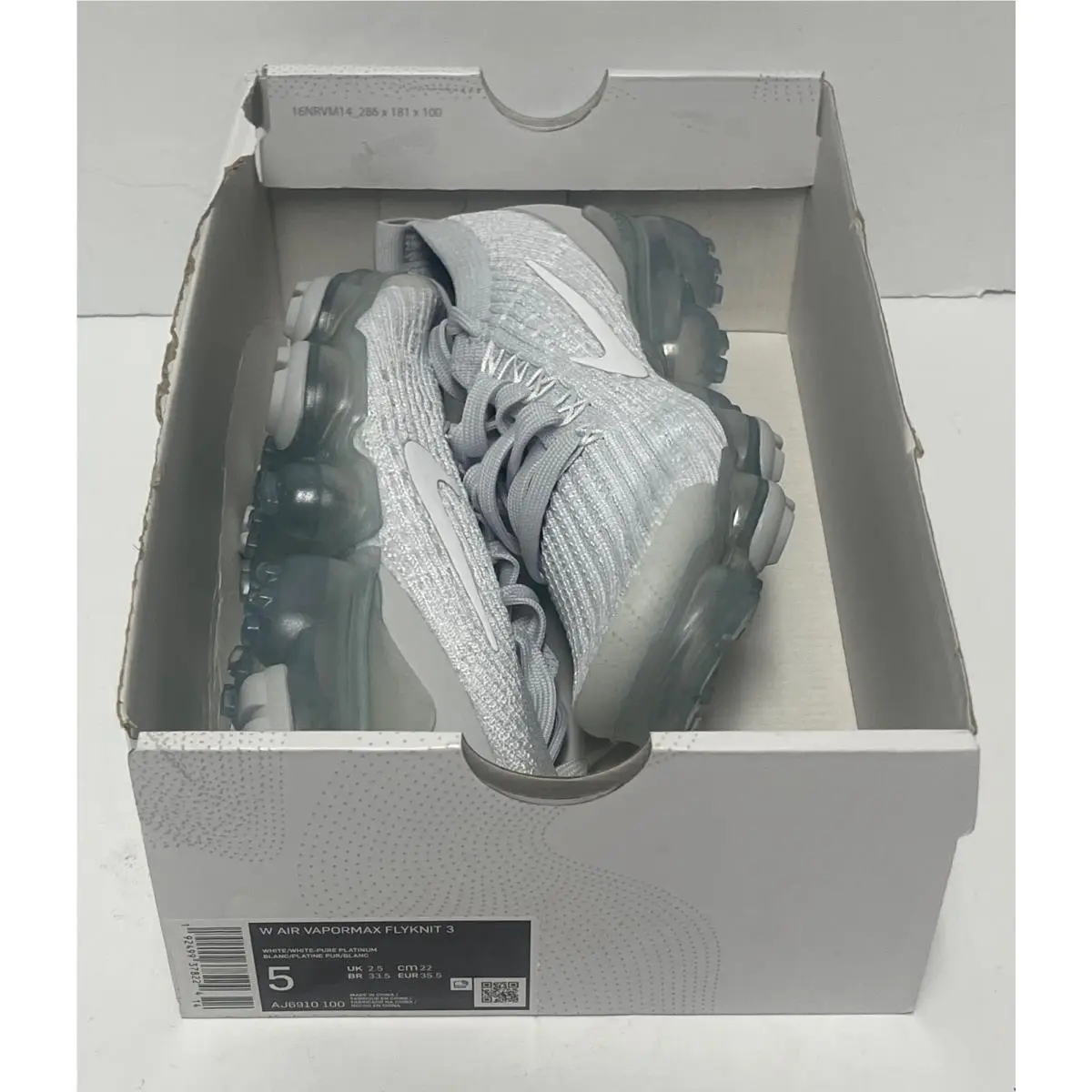 Nike shoes - Nike Air VaporMax Flyknit - Air VaporMax Flyknit - AJ6910-100 - White (UPC: 192499378224) 7