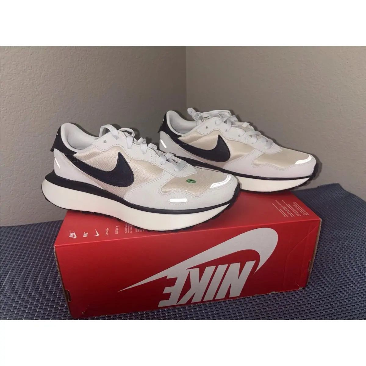 Nike shoes - Nike Phoenix Waffle - Phoenix Waffle - FD2196-100 - Summit White, Black, Sand Drift, Sail 1