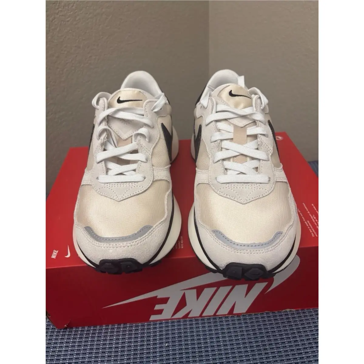 Nike shoes - Nike Phoenix Waffle - Phoenix Waffle - FD2196-100 - Summit White, Black, Sand Drift, Sail 2