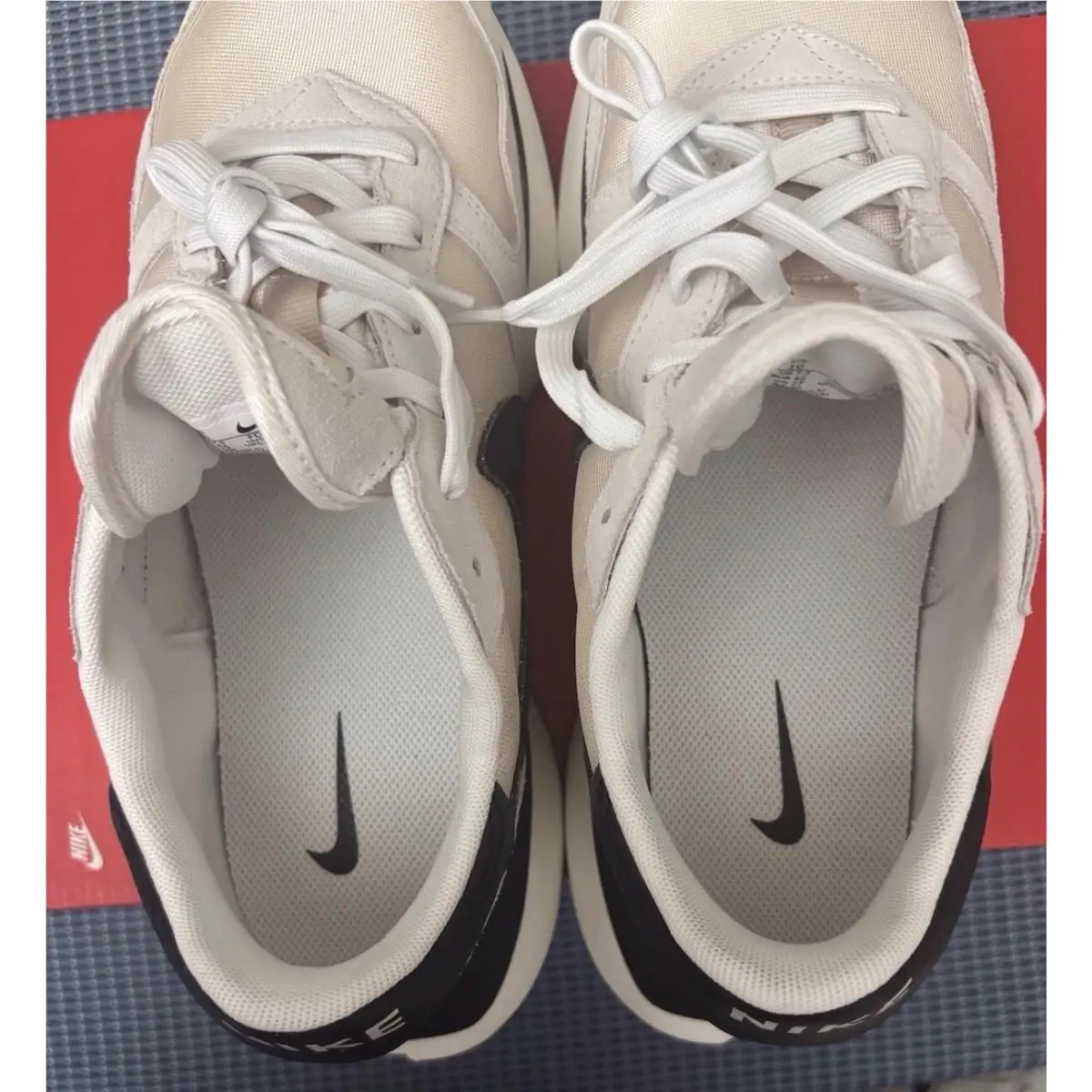 Nike shoes - Nike Phoenix Waffle - Phoenix Waffle - FD2196-100 - Summit White, Black, Sand Drift, Sail 7