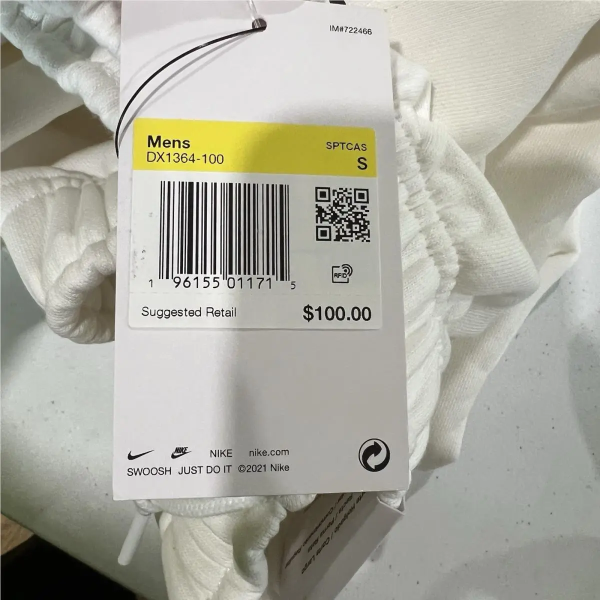 Nike clothing - DX1364100 - DX1364100 - White 2
