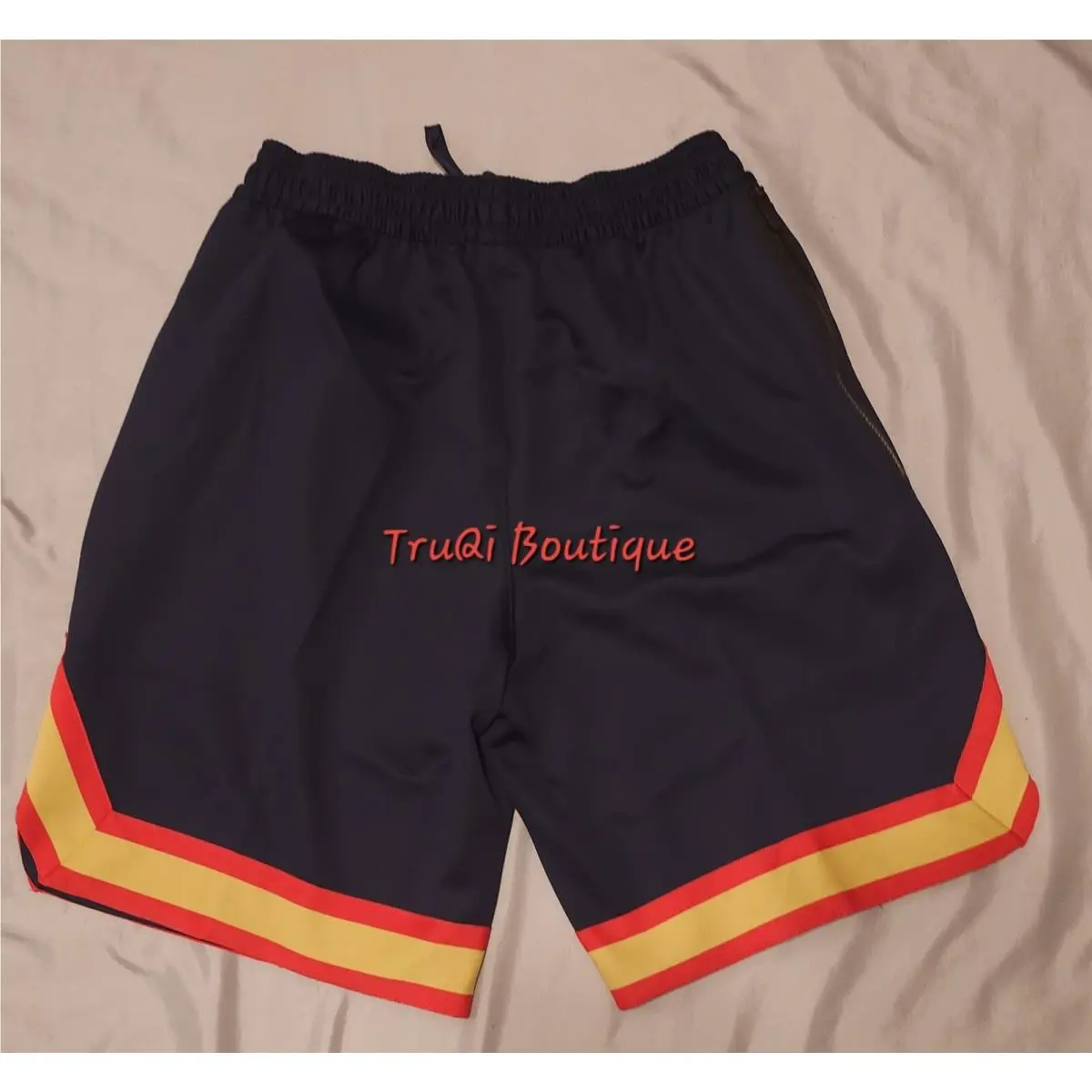 Nike clothing - Nike NBA THERMA FLEX - NBA THERMA FLEX - Navy / Gold / Red / White 3