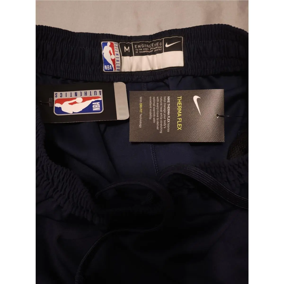 Nike clothing - Nike NBA THERMA FLEX - NBA THERMA FLEX - Navy / Gold / Red / White 4