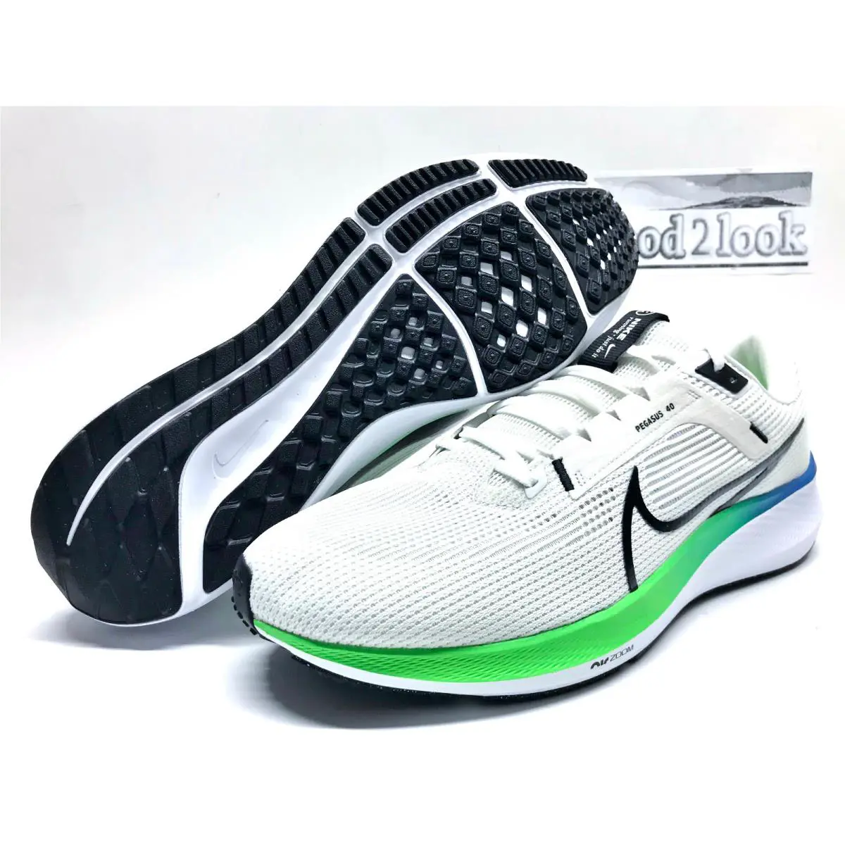 Nike shoes - Nike Air Zoom Pegasus 40 - DV3853-006 - White (UPC: 196975592968) 0