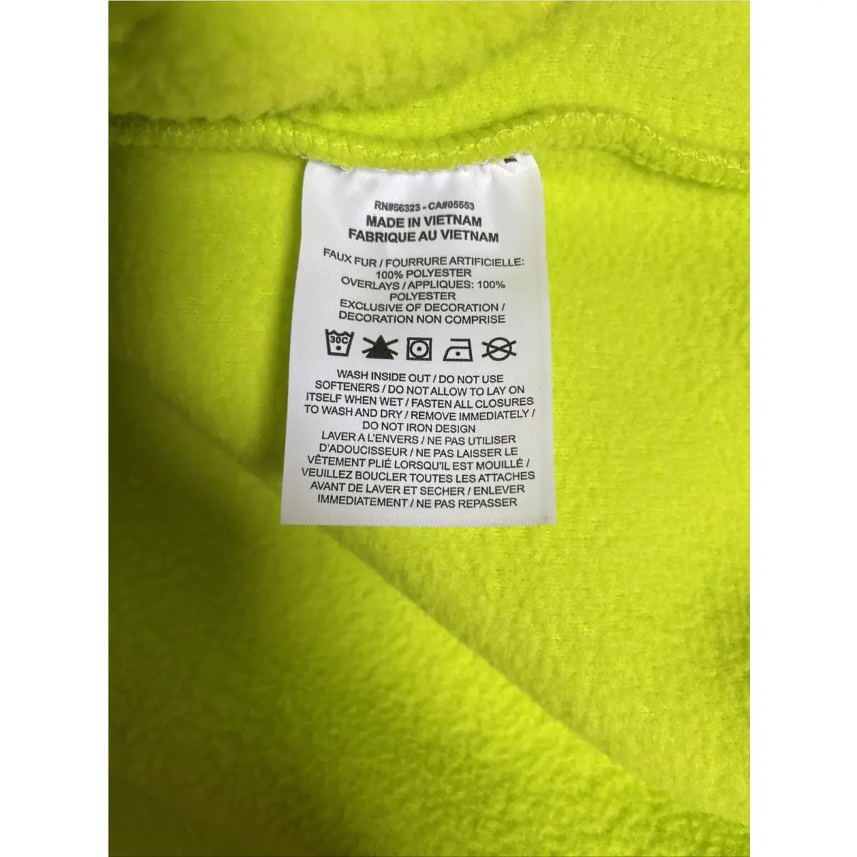 Nike clothing - Nike Sportswear Sport Essentials+ - Sportswear Sport - DD5021 345 - Neon Green, Detail: Yellow Green (UPC: 195242976722) 15