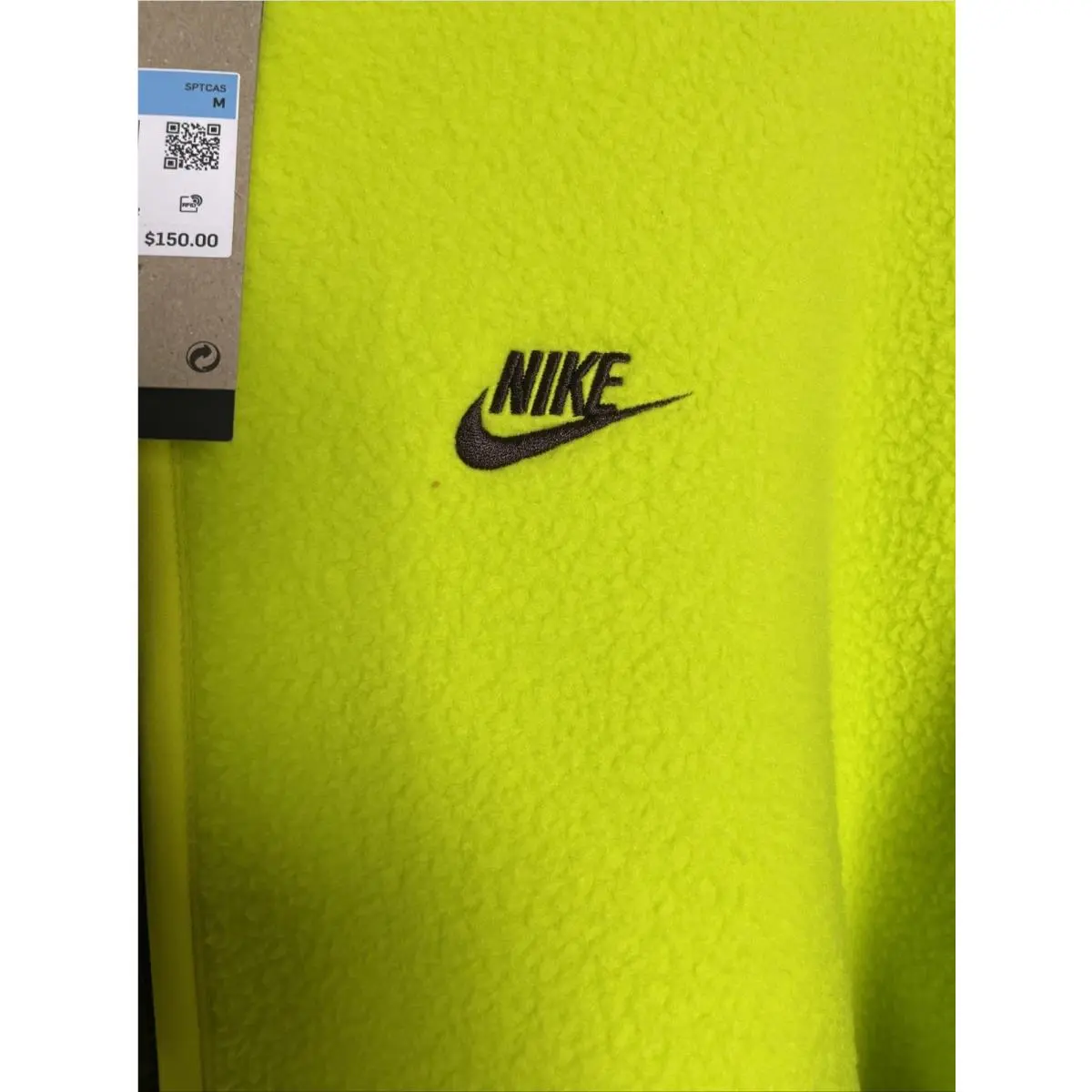 Nike clothing - Nike Sportswear Sport Essentials+ - Sportswear Sport - DD5021 345 - Neon Green, Detail: Yellow Green (UPC: 195242976722) 6