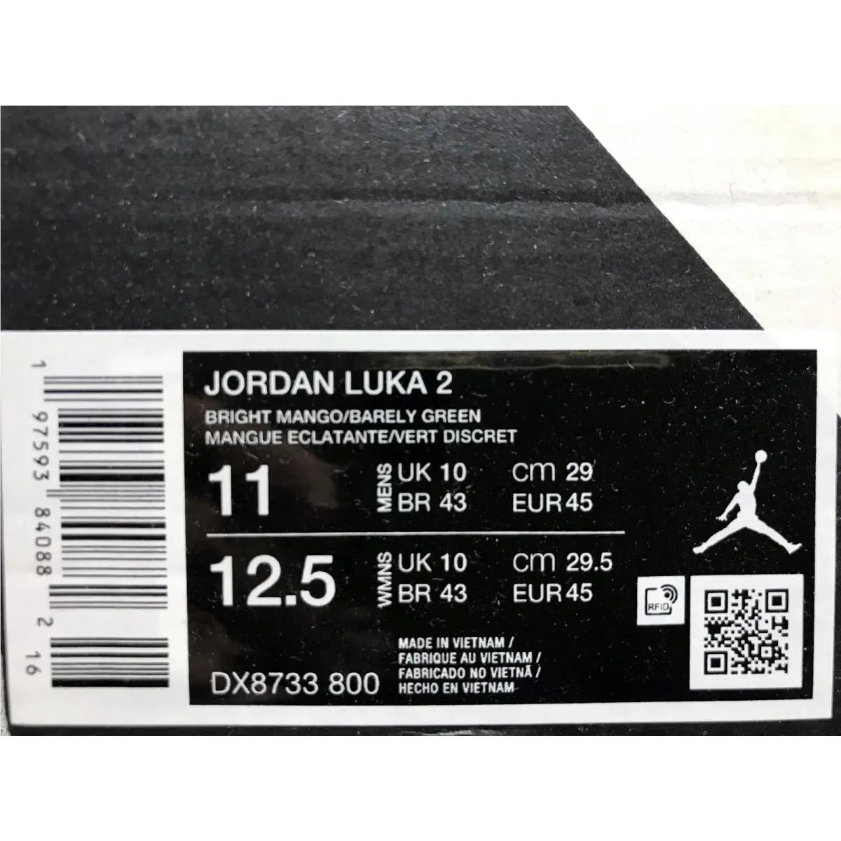 Nike shoes - Jordan Luka 2 - Luka - AO1329060 - MANGO (UPC: 197593840882) 3