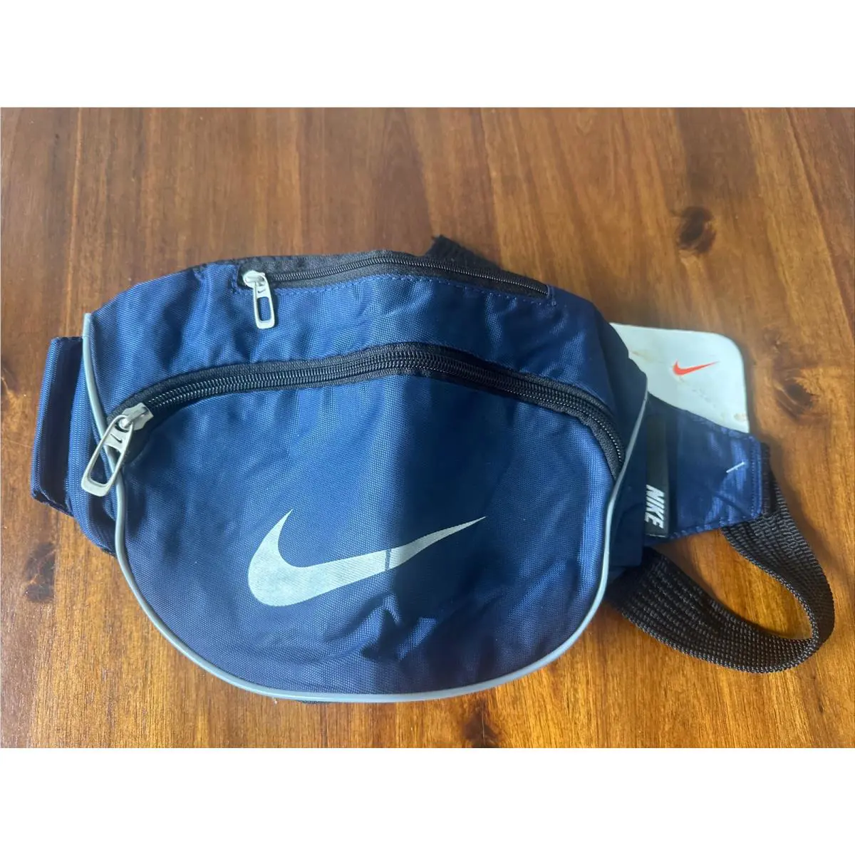 Center Swoosh Blue Fanny Pack 2006 on Package Vintage by Nike
