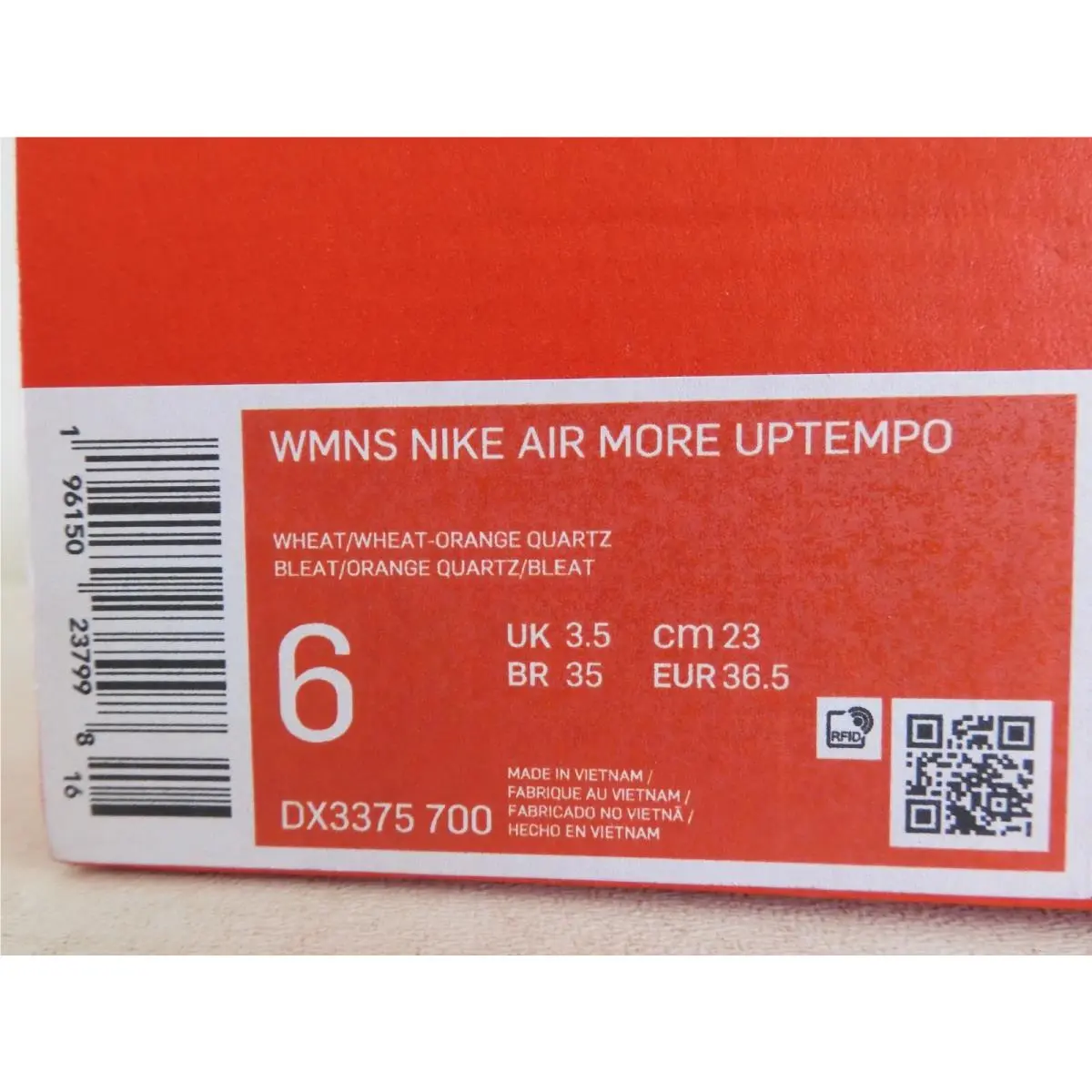 Nike shoes - Nike Air More Uptempo - Air More Uptempo - DX3375-700 - Brown (UPC: 196150237998) 3