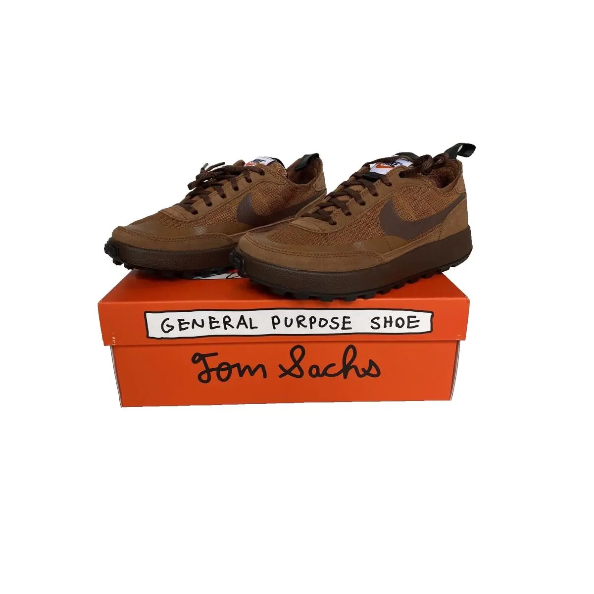 Nike Shoes Tom Sachs Unisex Brown DA6672-201 Size 7M and 8.5W
