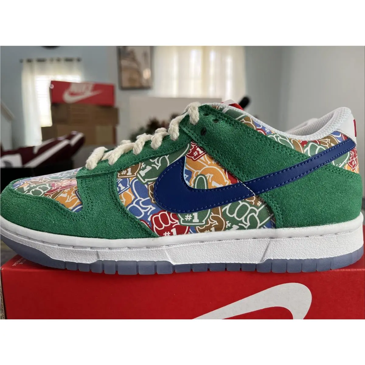 Nike shoes - Nike Dunk Low - Dunk Low - DZ5299-300 - Green 2