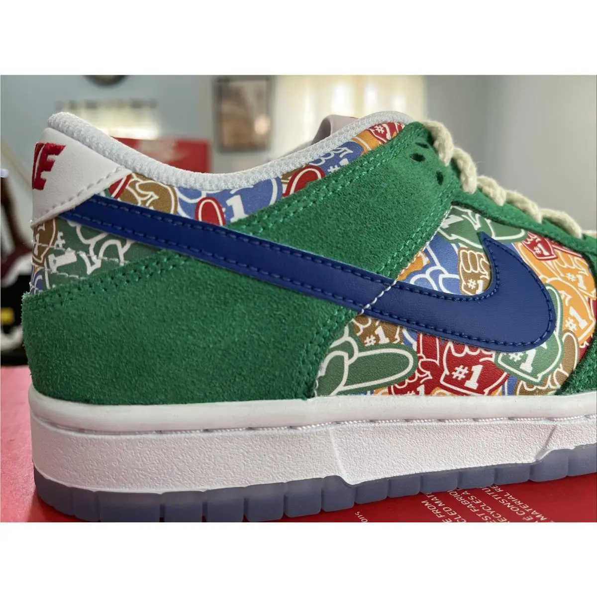 Nike shoes - Nike Dunk Low - Dunk Low - DZ5299-300 - Green 7
