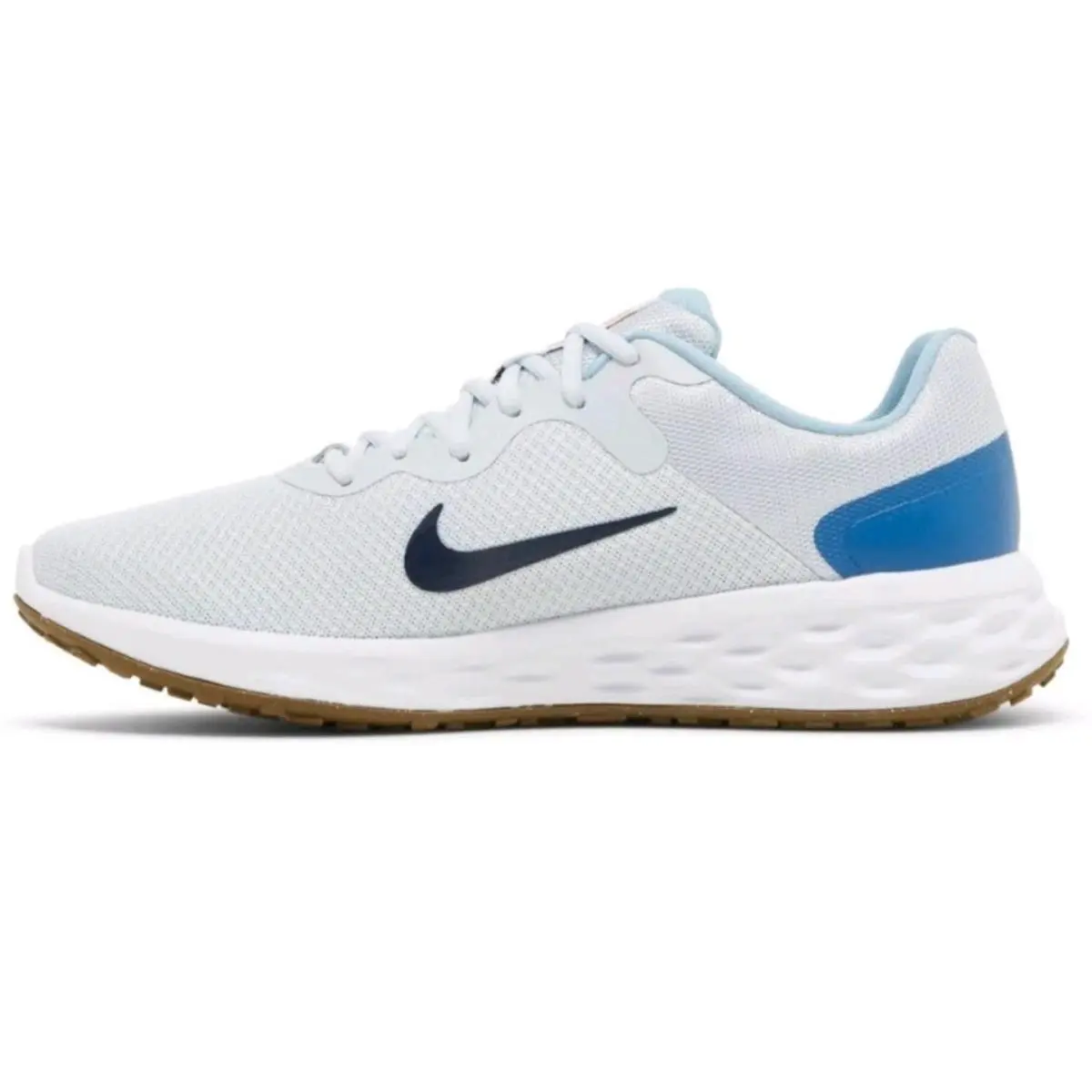 Nike Revolution 6 NN Pure Platinum Thunder Blue Running Shoes
