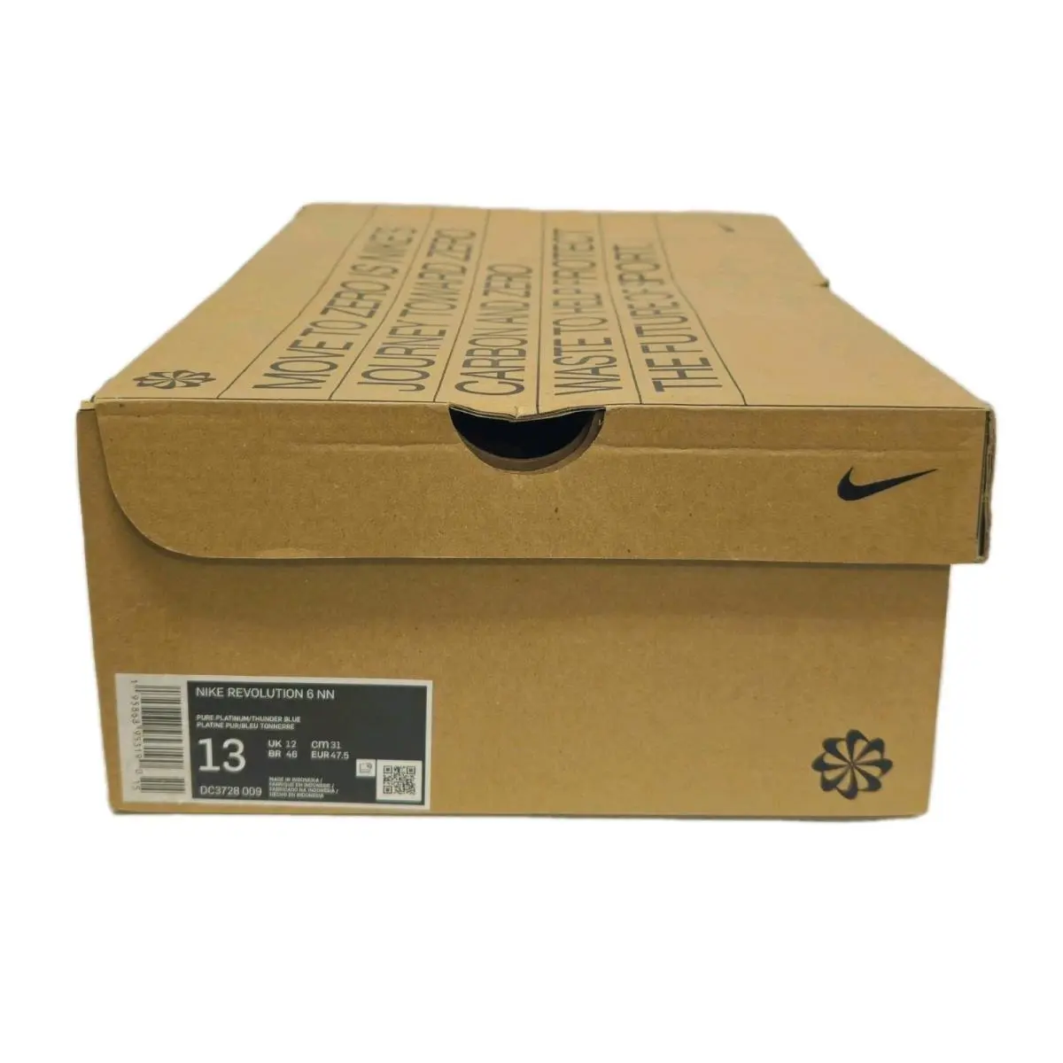 Nike shoes - Nike Revolution 6 - Revolution - DC3728009 - Pure Platinum/Thunder Blue 3