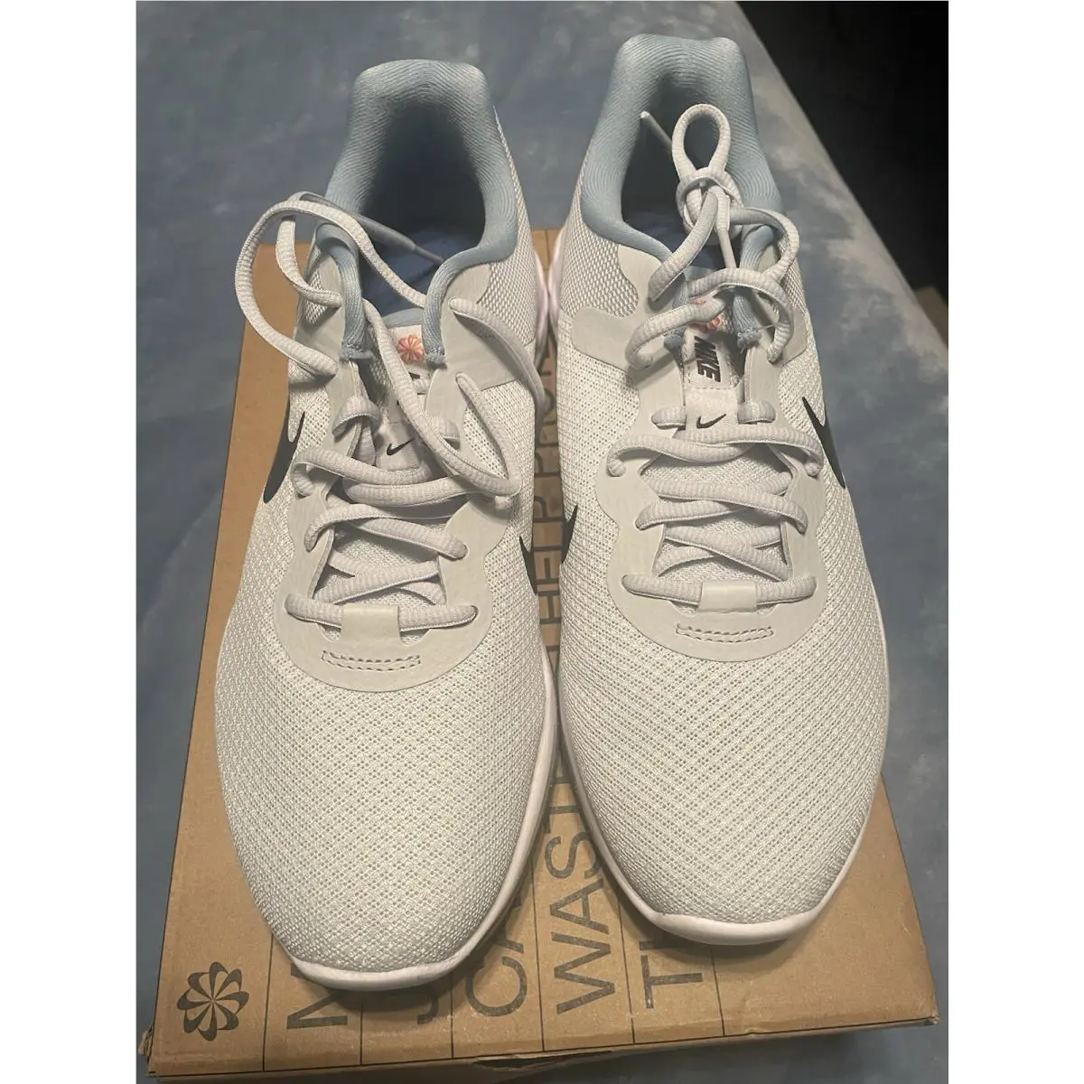 Nike shoes - Nike Revolution 6 NN - Revolution - DC3728009 - Pure Platinum/Thunder Blue 8