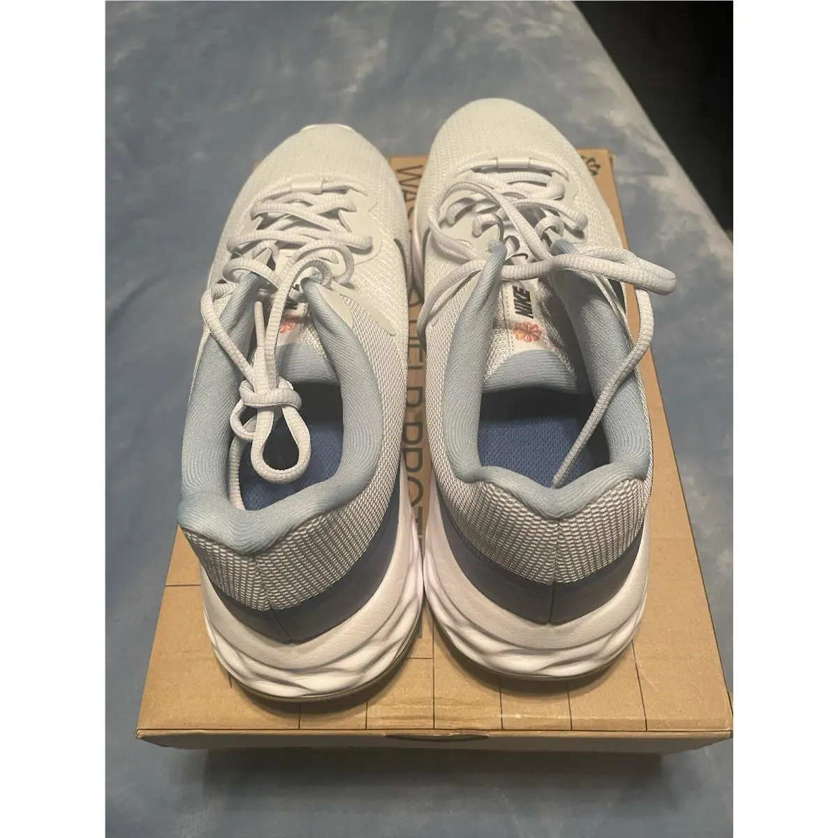 Nike shoes - Nike Revolution 6 NN - Revolution - DC3728009 - Pure Platinum/Thunder Blue 1