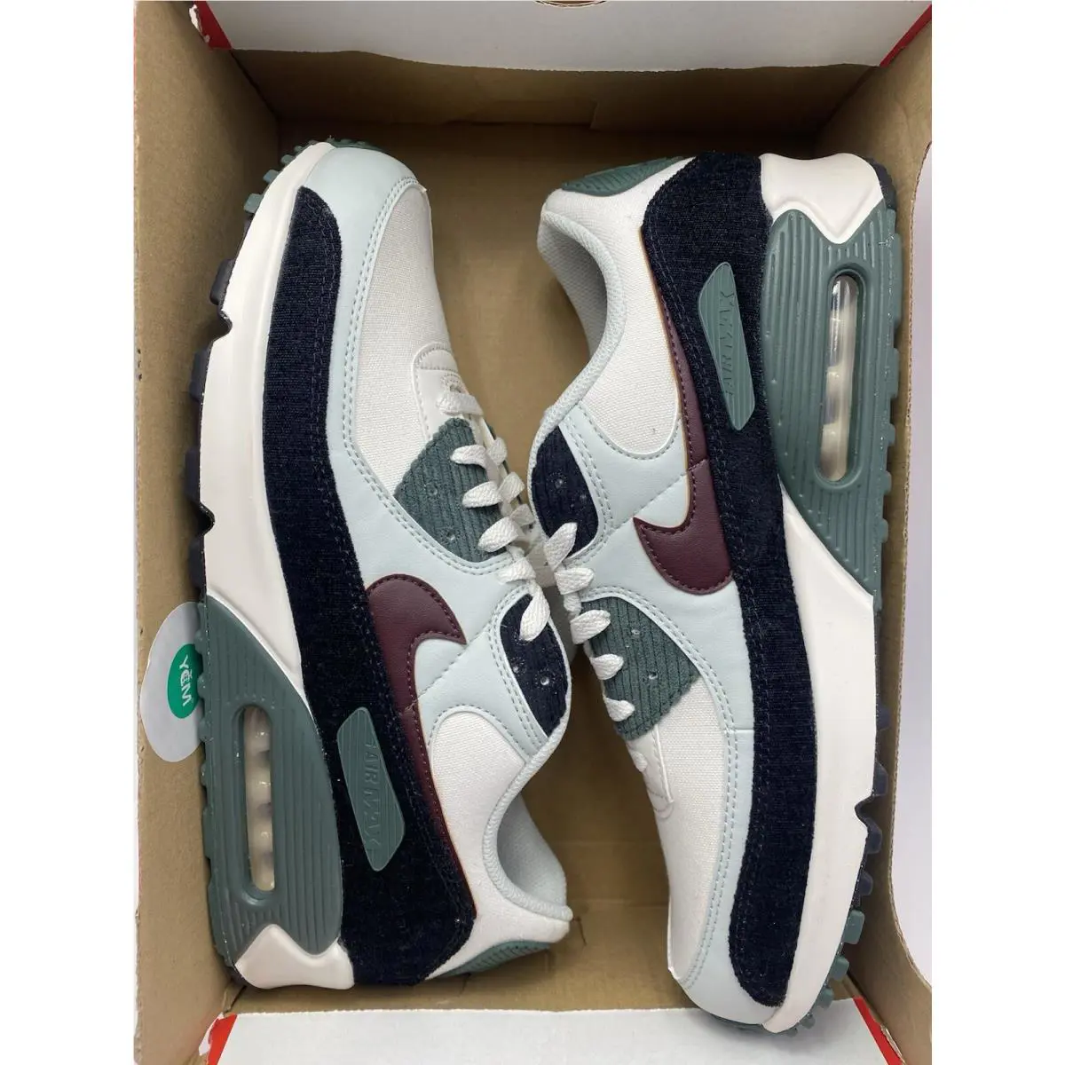 Nike shoes - Nike Air Max 90 - Air Max - FV6059 001 - Phantom/Burgundy Crush (UPC: 197596865974) 5