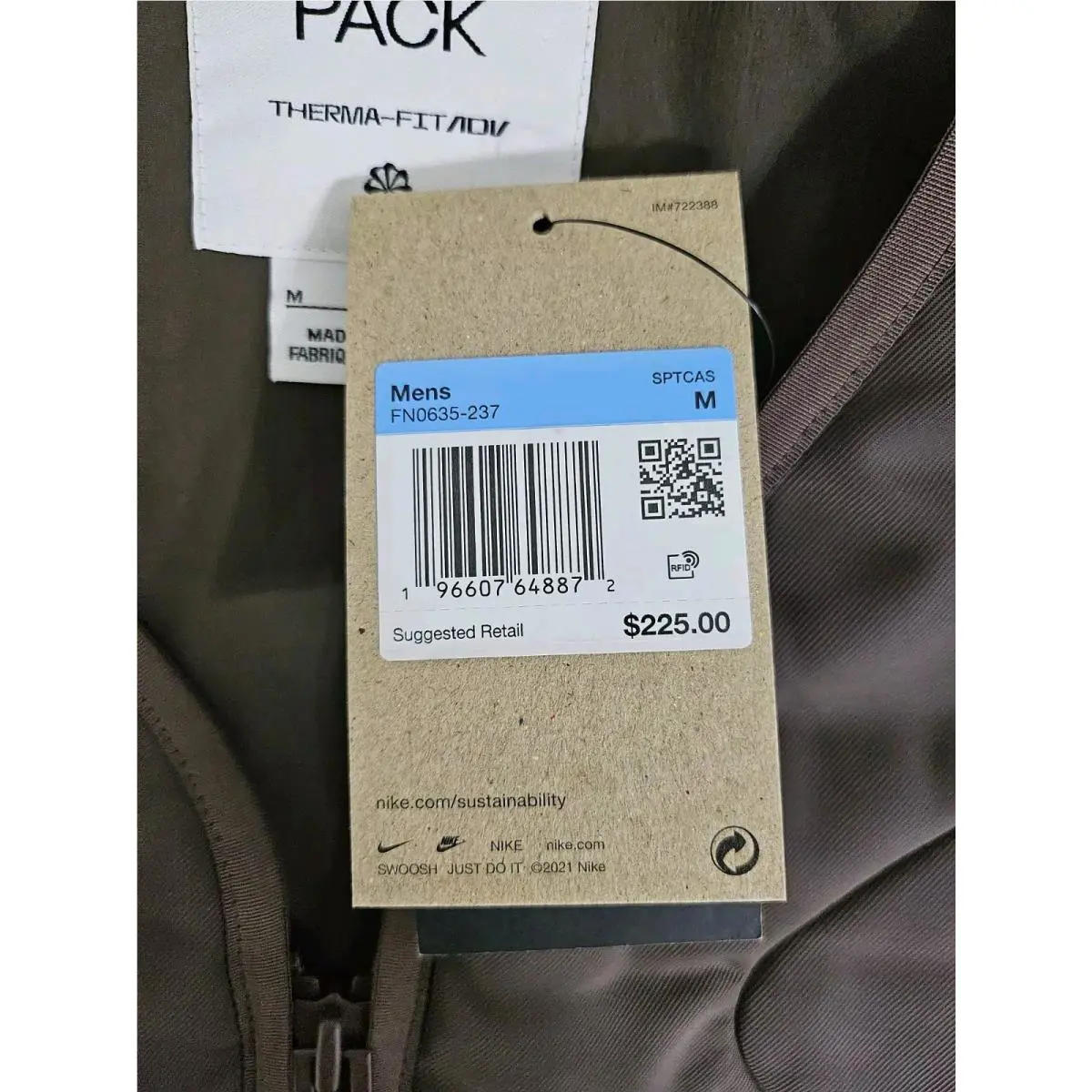 Nike clothing - Baroque Brown (UPC: 196607648872) 9