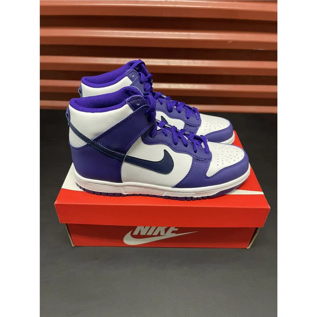 Nike shoes - Nike Dunk High - Dunk High - DH9751-100 - Purple (UPC: 0195866636972) 0