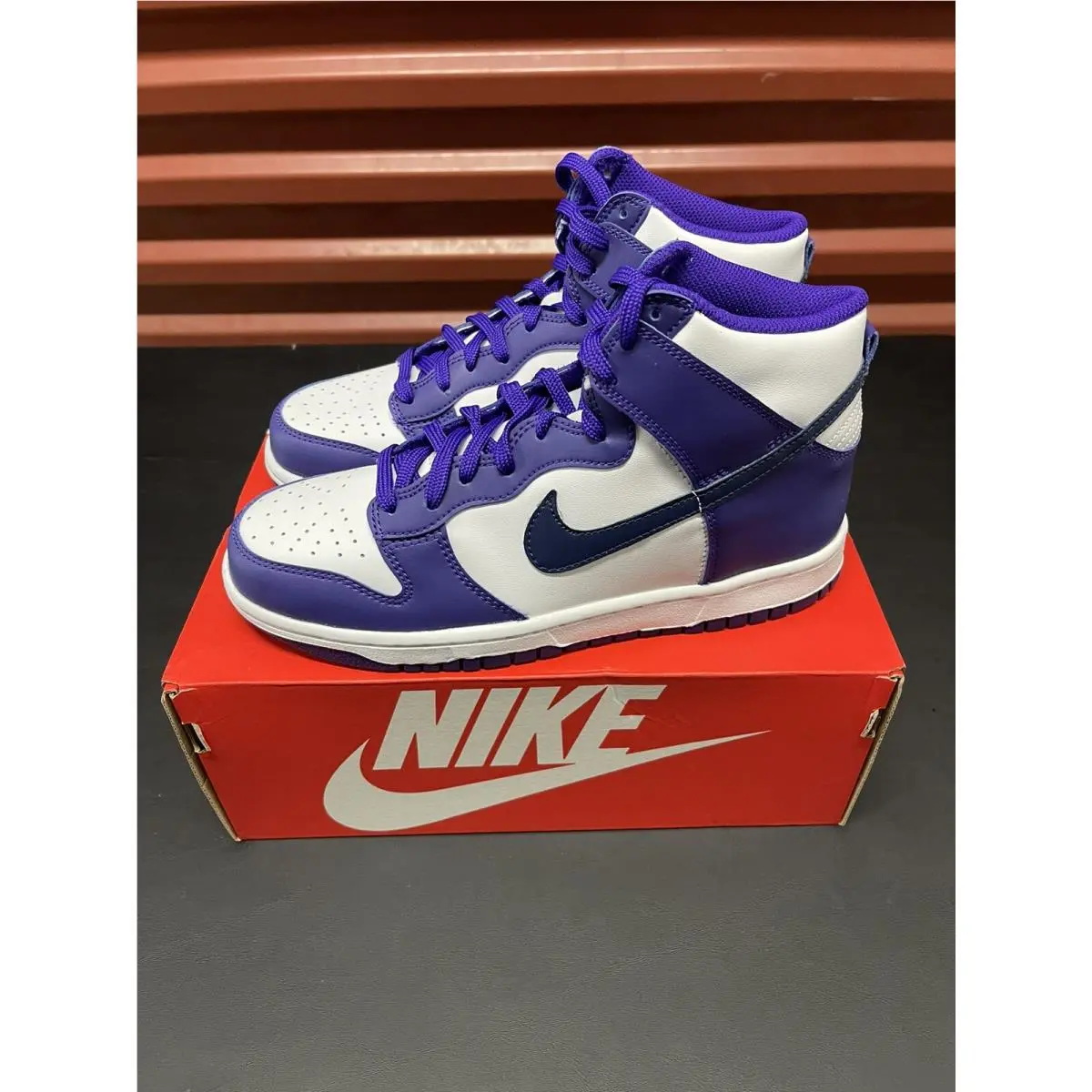 Nike shoes - Nike Dunk High - Dunk High - DH9751-100 - Purple (UPC: 0195866636972) 2