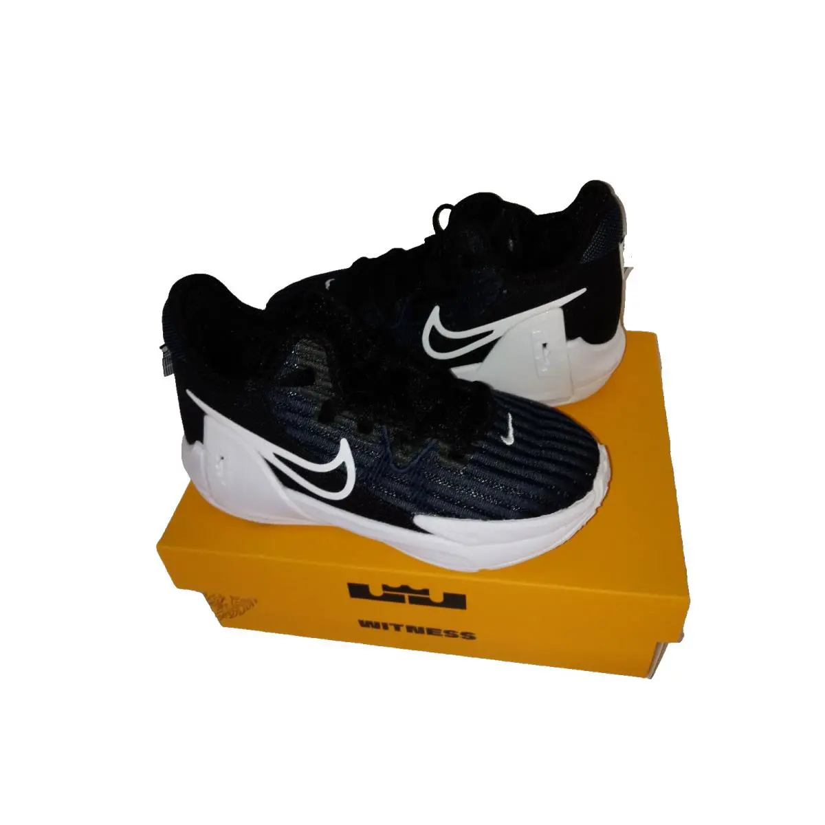 Nike shoes - Nike LeBron Witness 6 - LeBron Witness - DD0424-002 - BLACK/WHITE-DARK OBSIDIAN 1