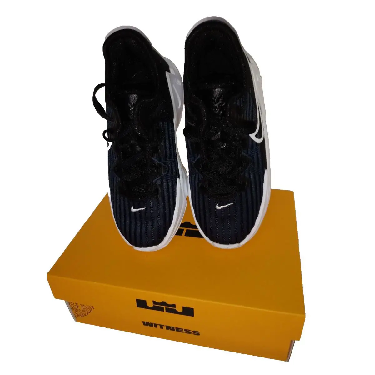 Nike shoes - Nike LeBron Witness 6 - LeBron Witness - DD0424-002 - BLACK/WHITE-DARK OBSIDIAN 3