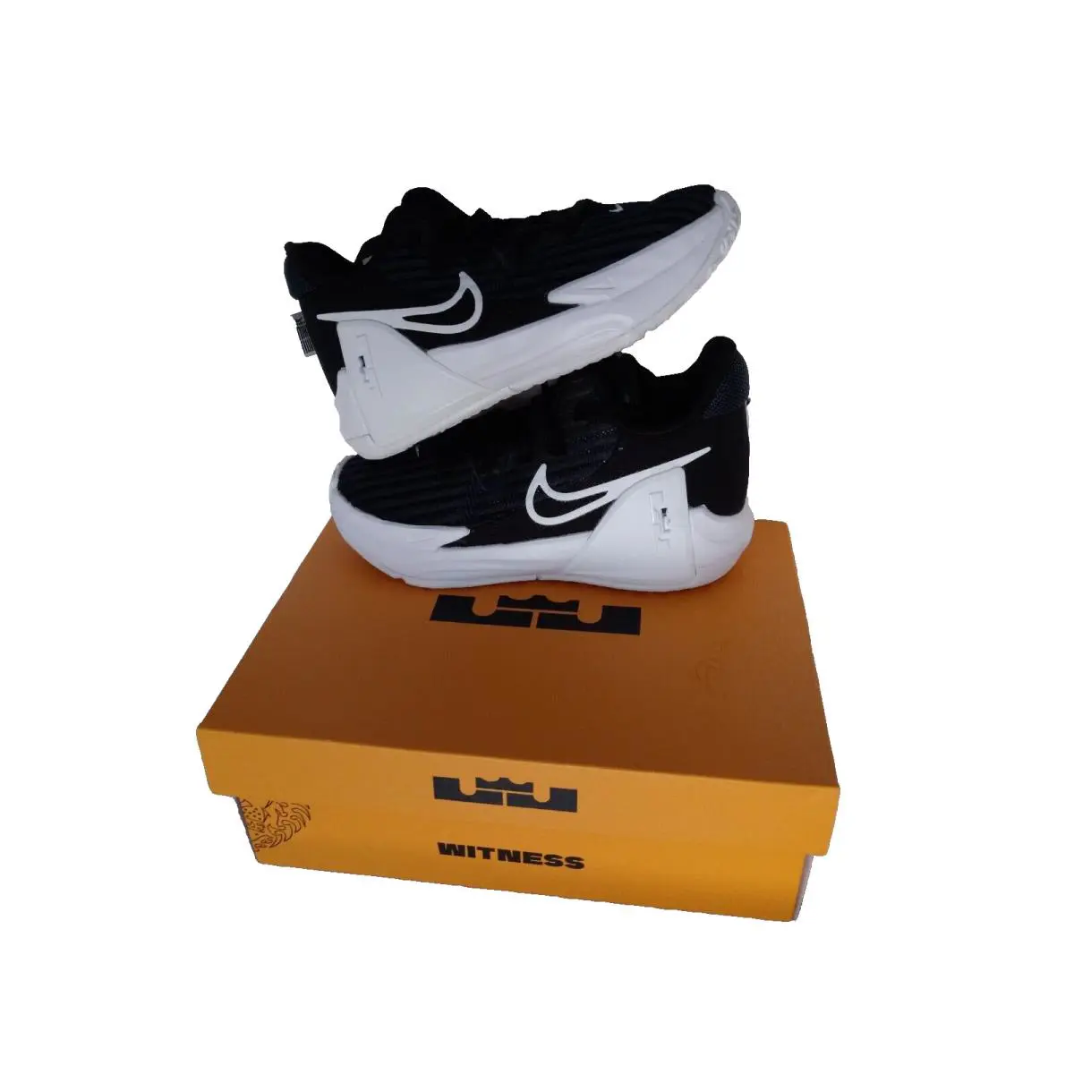 Nike shoes - Nike LeBron Witness 6 - LeBron Witness - DD0424-002 - BLACK/WHITE-DARK OBSIDIAN 6