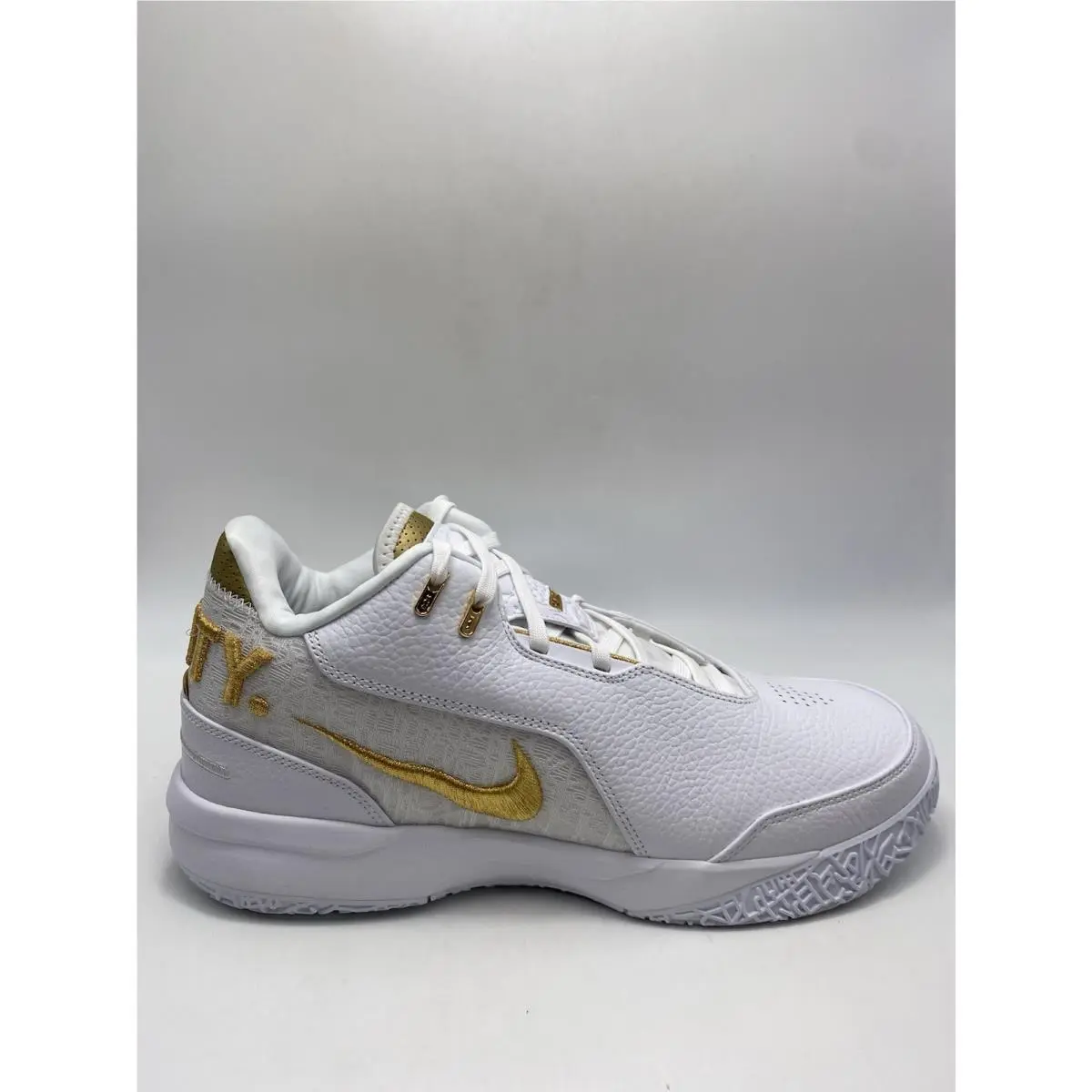 Nike shoes - Nike LeBron NXXT - LeBron NXXT - FJ1566-103 - White/Gold-Black (UPC: 197596581669) 0
