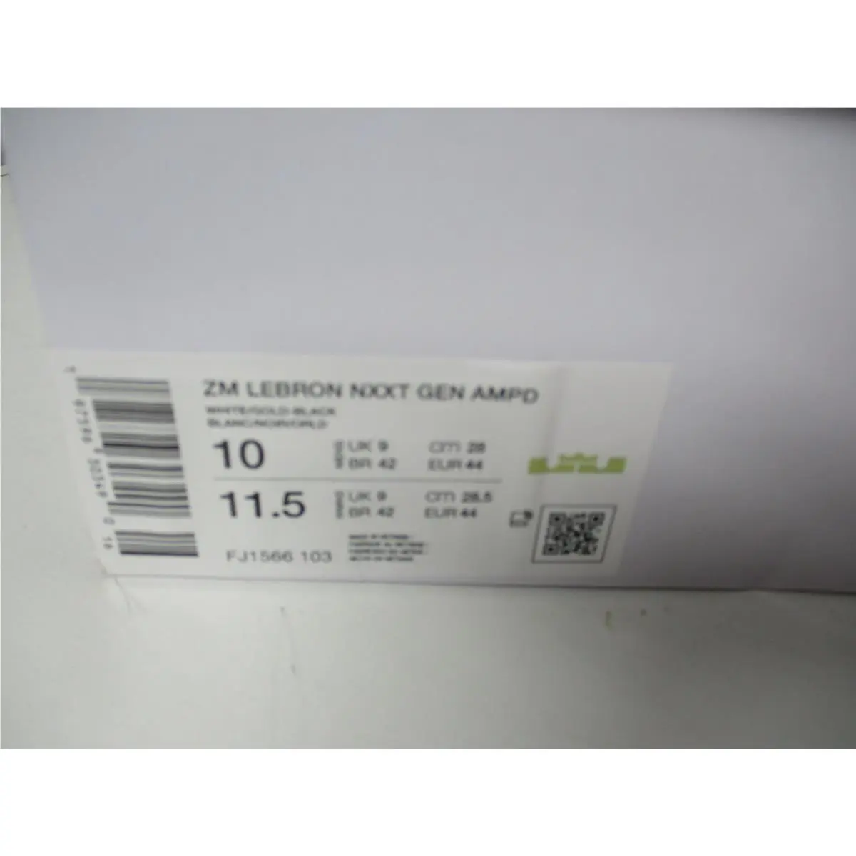 Nike shoes - Nike Zoom LeBron NXXT Gen - FJ1566 103 - White 8