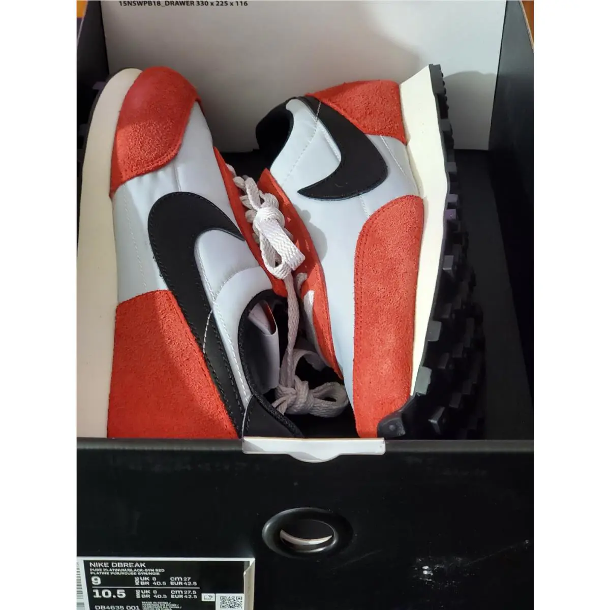 Nike shoes - Nike Daybreak - Daybreak - DB4635-001 - Multicoloured, Manufacturer: Pure Platinum/Black-Gym Red 6