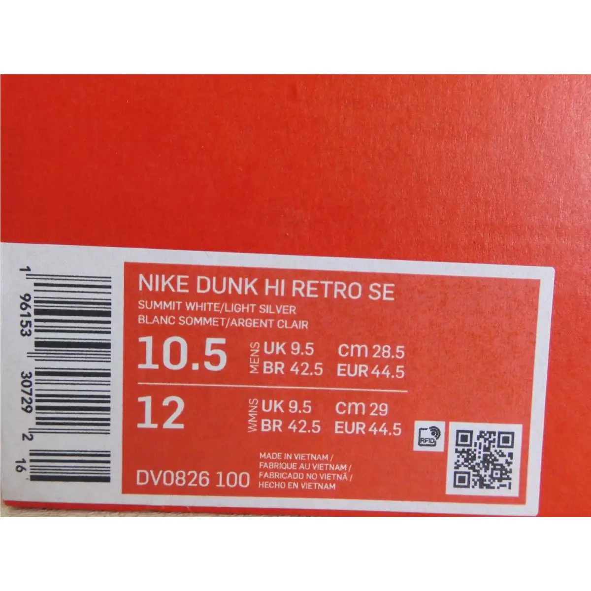 Nike shoes - Nike Dunk High - Dunk High - DV0826100 - Black (UPC: 196153307292) 3