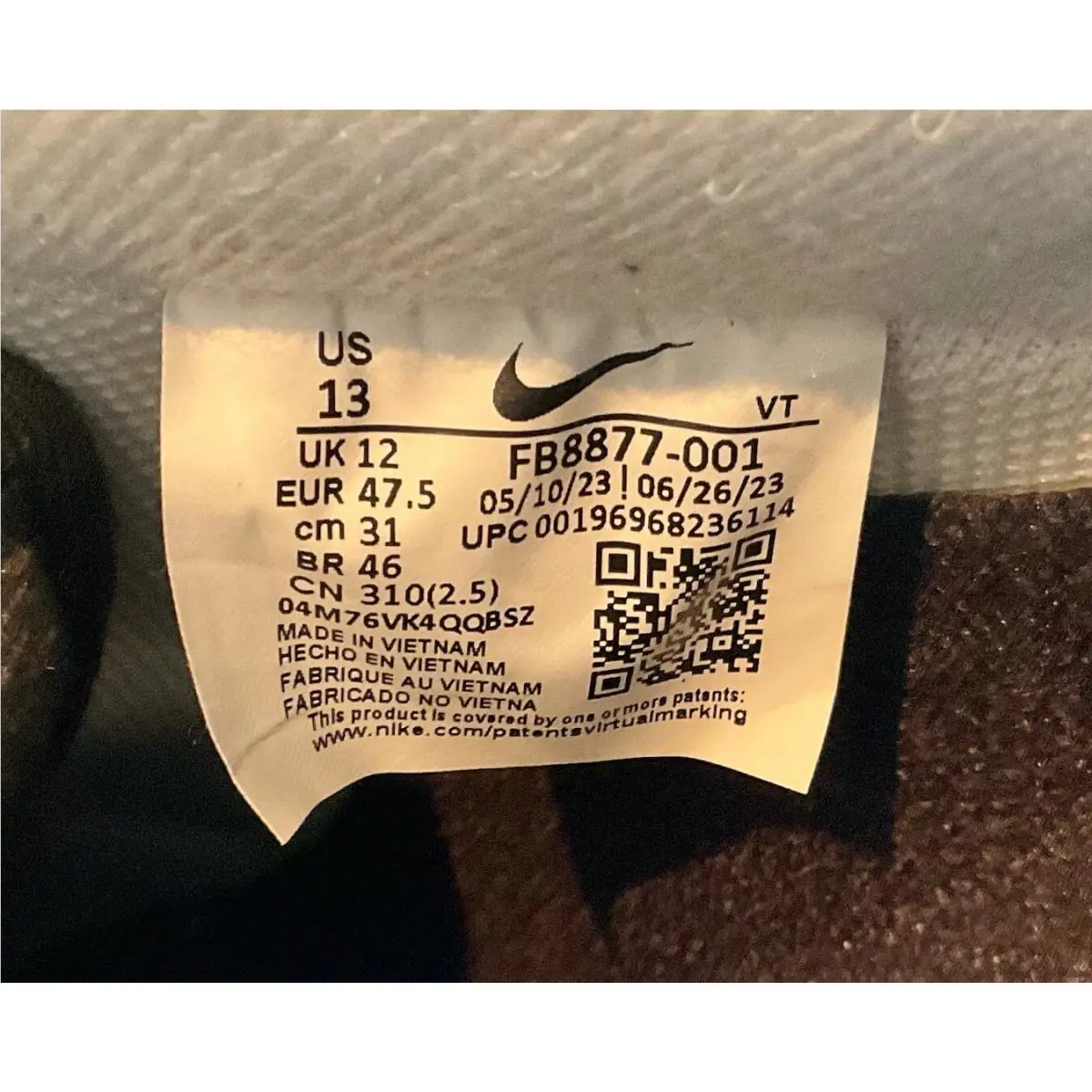 Nike shoes - Nike Air Force 1 - Air Force - FB8877-001 - White 10