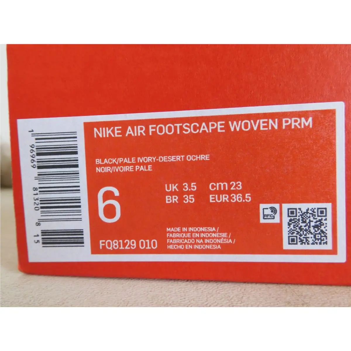 Nike shoes - Nike Air Footscape Woven - Air Footscape Woven - Fq8129-010 - Black (UPC: 196969813208) 3