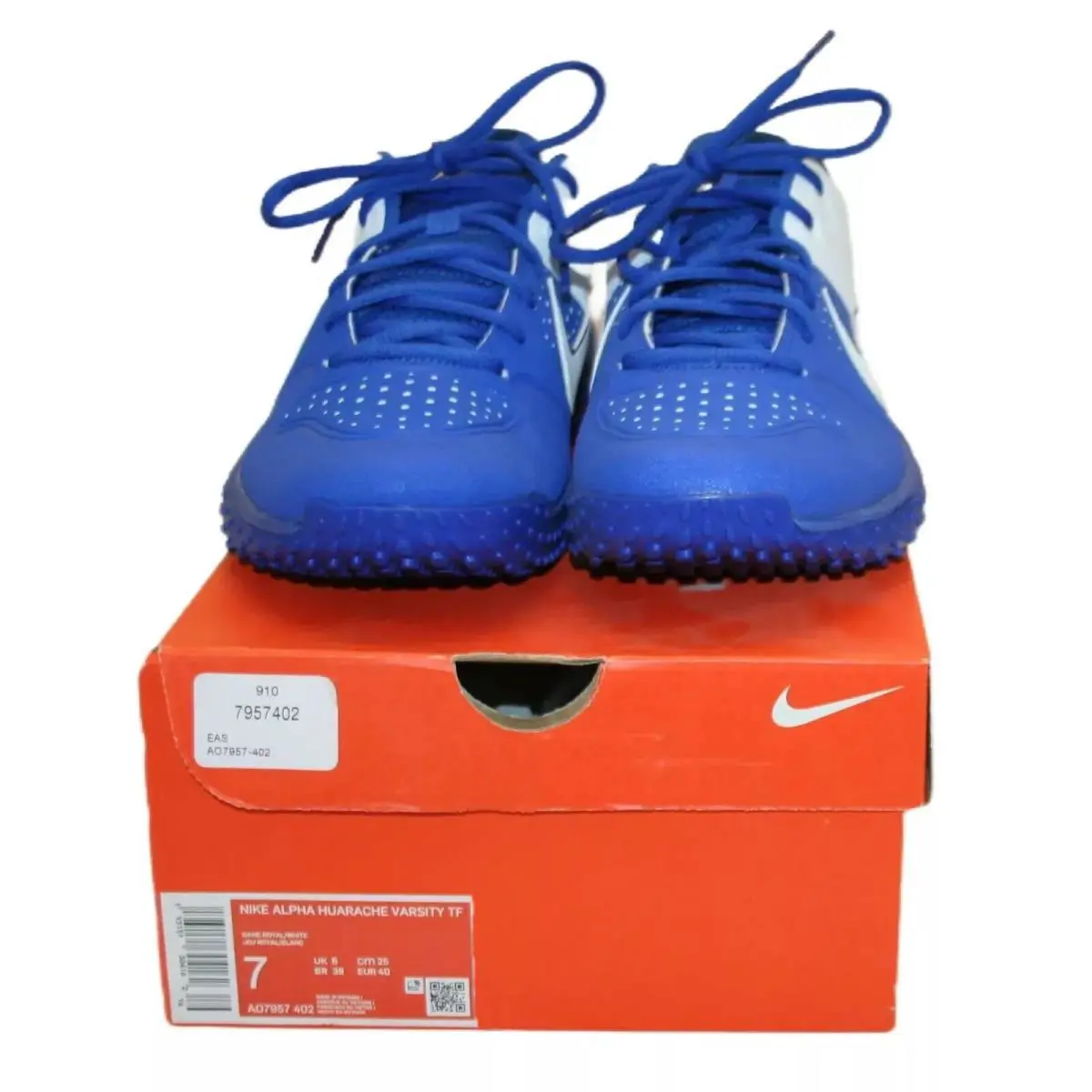 Nike shoes - Nike Alpha Huarache - Alpha Huarache - AO 7957 402 - Blue/White (UPC: 193151304162) 3