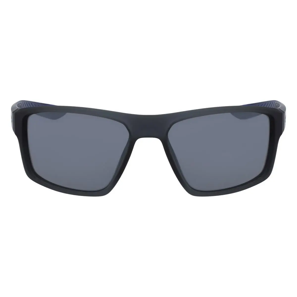 Nike Brazen Fury FJ2259 Sunglasses Matte Dark Gray Silver Flash 60mm - Frame: Matte Dark Gray / Silver Flash, Lens: Silver Flash