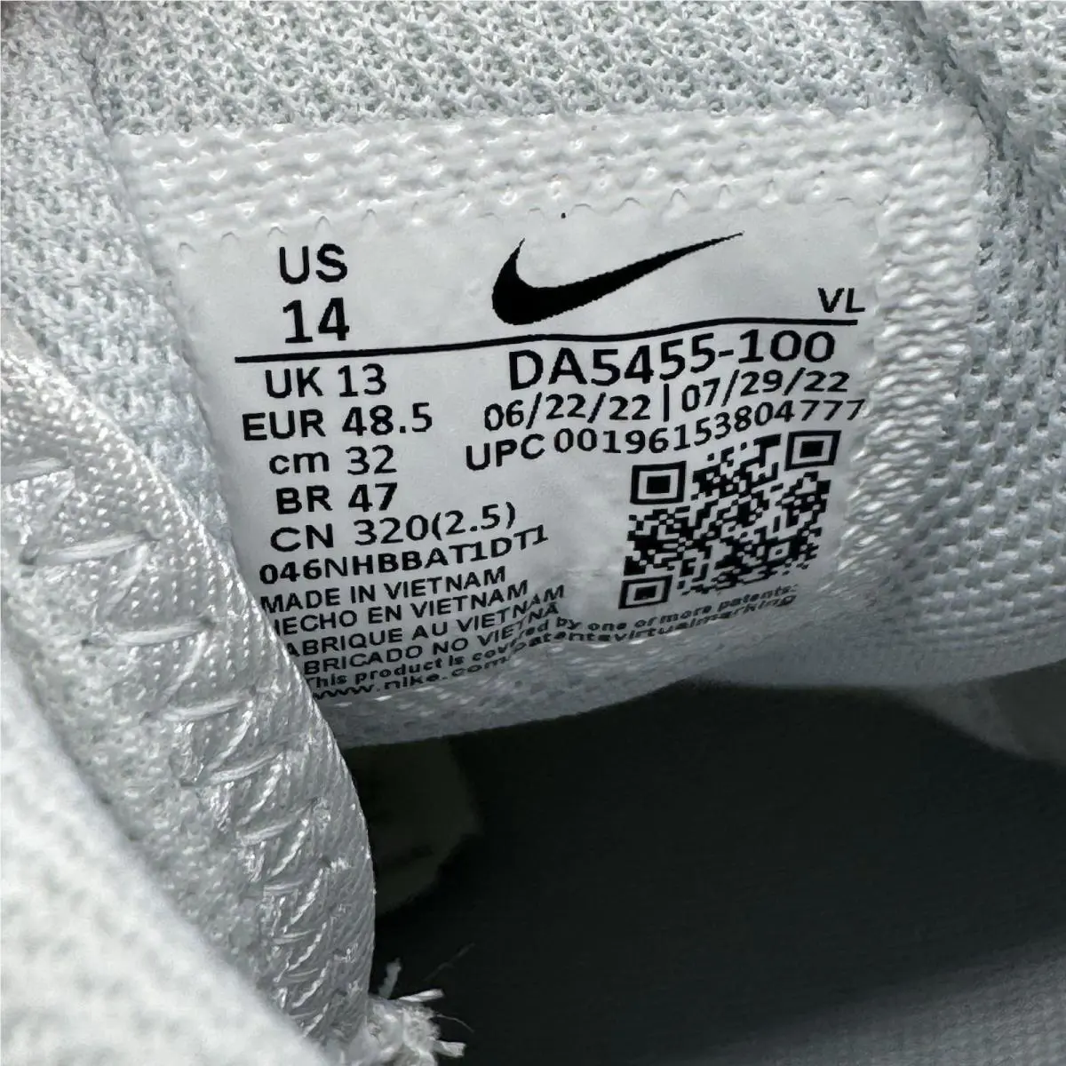 Nike shoes - Nike Vapor Edge - Vapor Edge - DA5455-100 - White 7