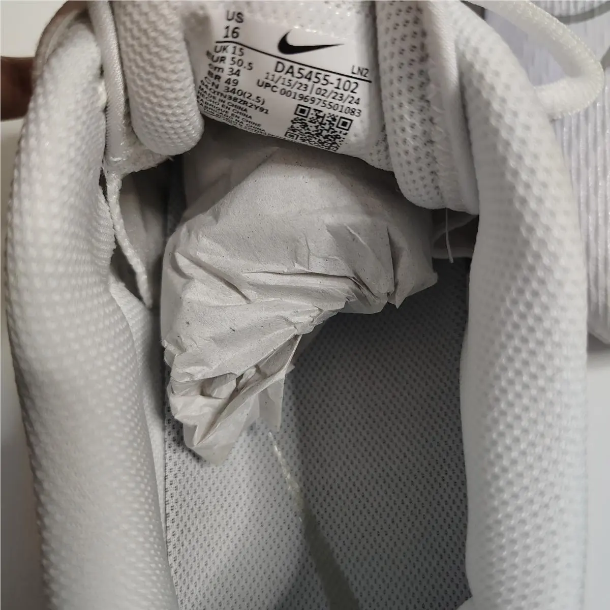 Nike shoes - Nike Vapor Edge - Vapor Edge - DA5455-100 - White 3