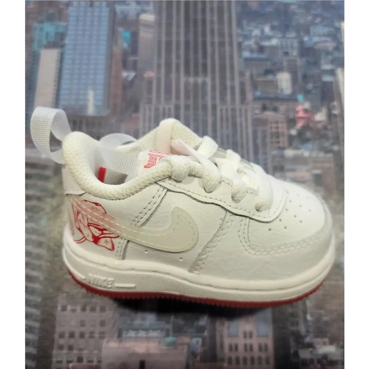 Nike shoes - Nike Air Force 1 LV8 3 - CN8542-100 - White 4