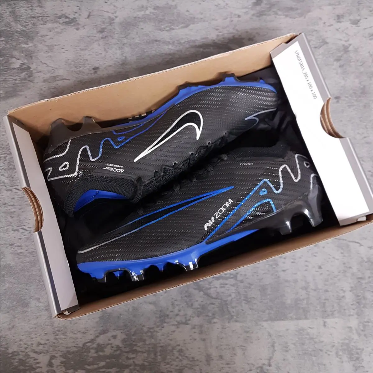 Nike shoes - Nike Zoom Mercurial Vapor 15 Elite FG - DJ4978-040 - Blue (UPC: 196608034810) 4