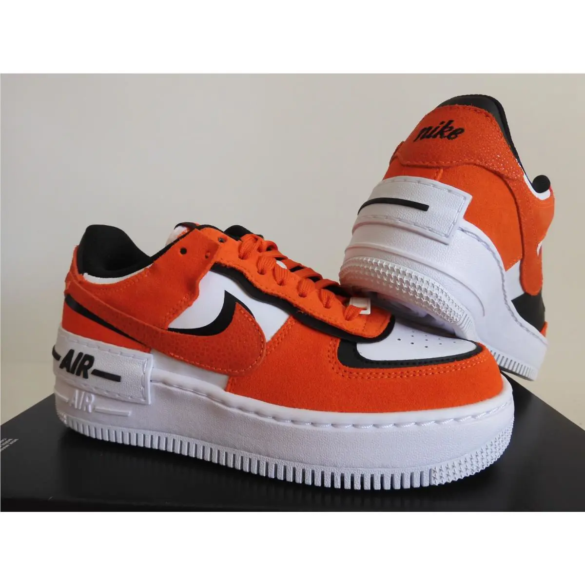 Nike shoes - Nike Air Force 1 Shadow - DQ8586-800 - Orange (UPC: 195867324304) 0