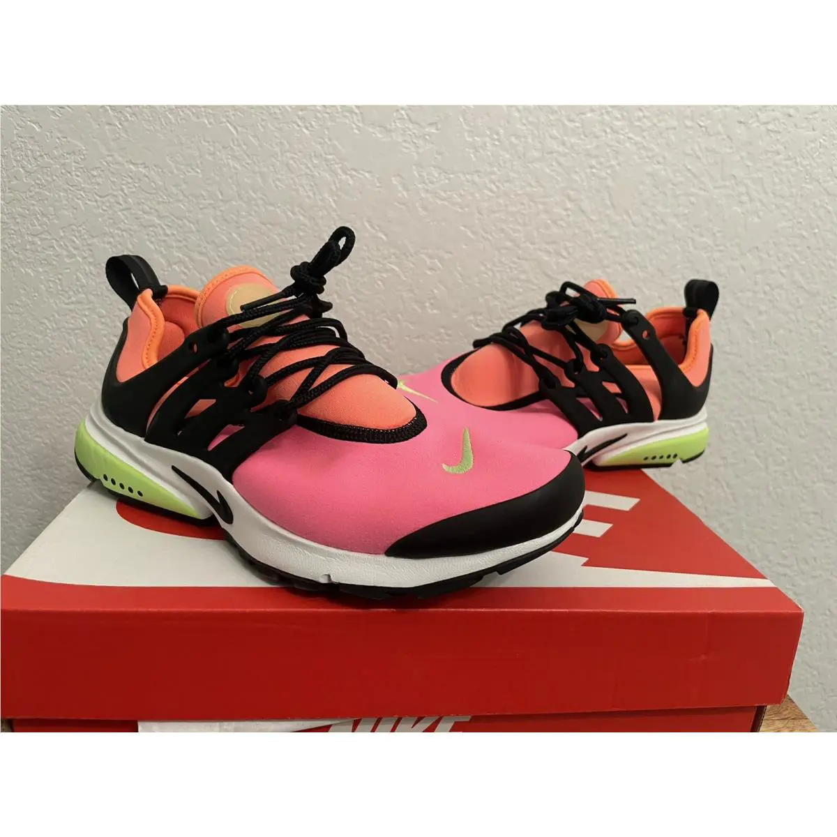 Nike shoes - Nike Air Presto - Air Presto - DJ5994-600 - Sunset Pulse, Black, Atomic Orange, Pink 0