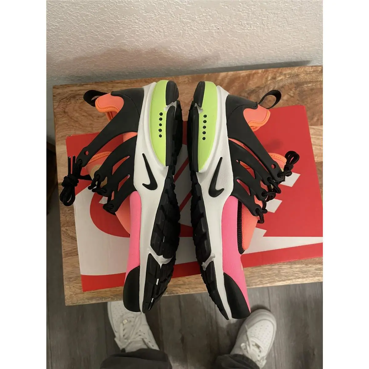 Nike shoes - Nike Air Presto - Air Presto - DJ5994-600 - Sunset Pulse, Black, Atomic Orange, Pink 4