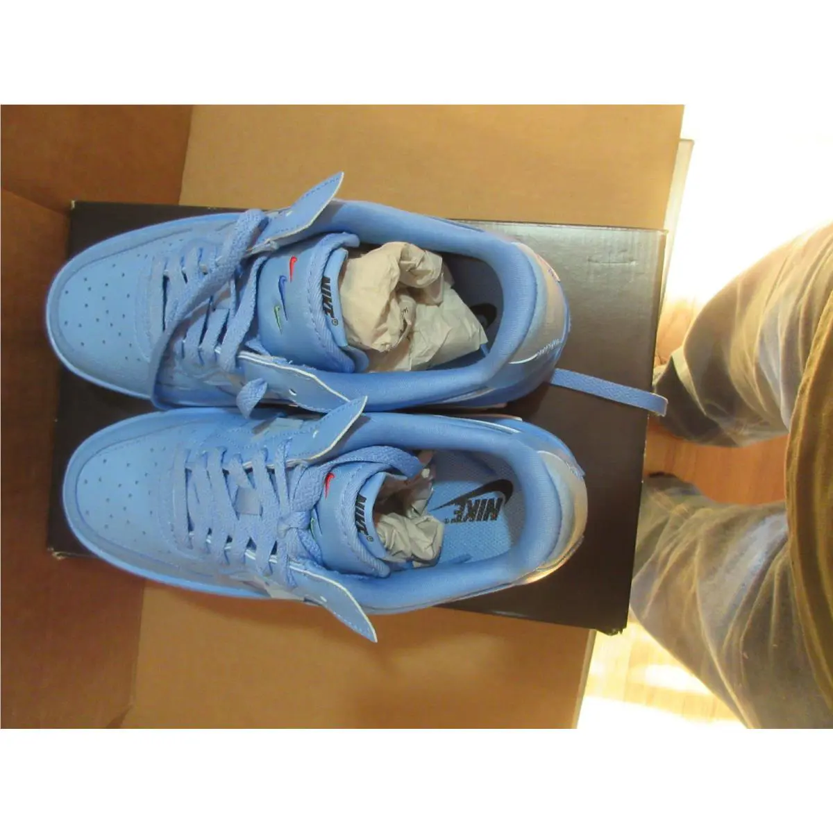 Nike shoes - Nike Air Force 1 - Air Force - DH1290-400 - University Blue 1