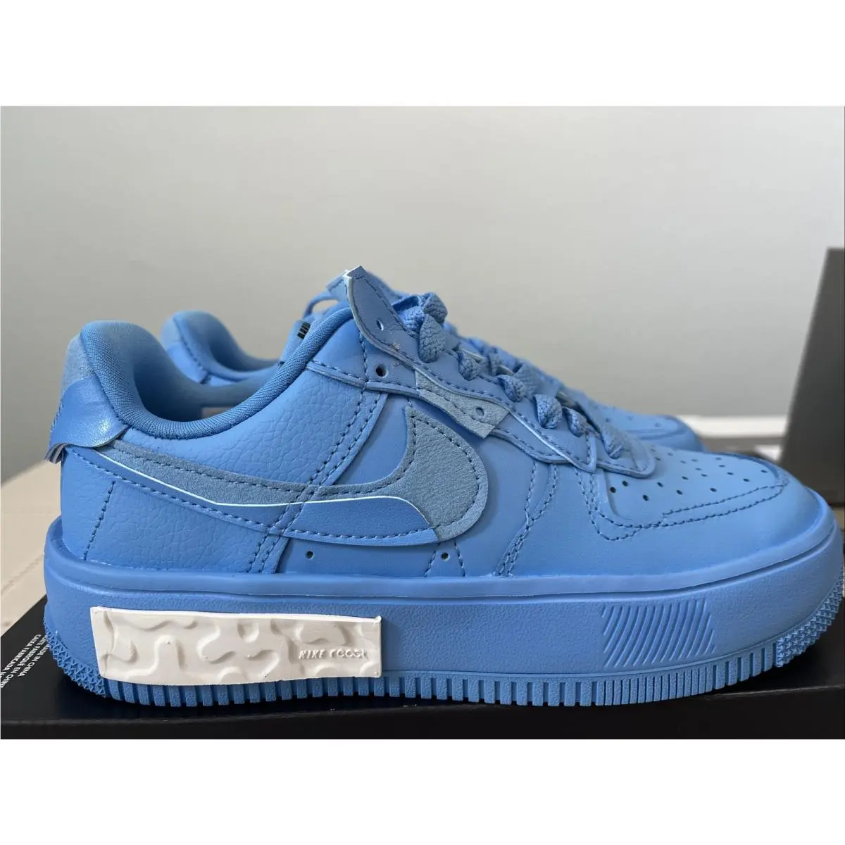 Nike Air Force 1 Fontanka University Blue DH1290-400 Women`s Size 6 Nolid