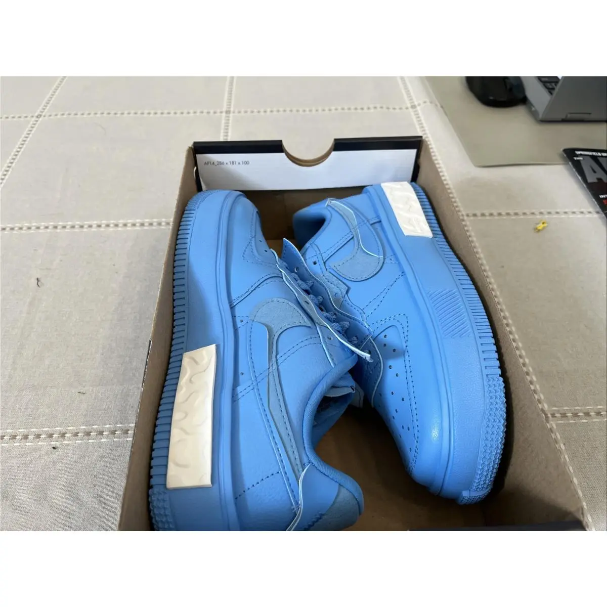 Nike shoes - Nike Air Force 1 - Air Force - DH1290-400 - University Blue 9