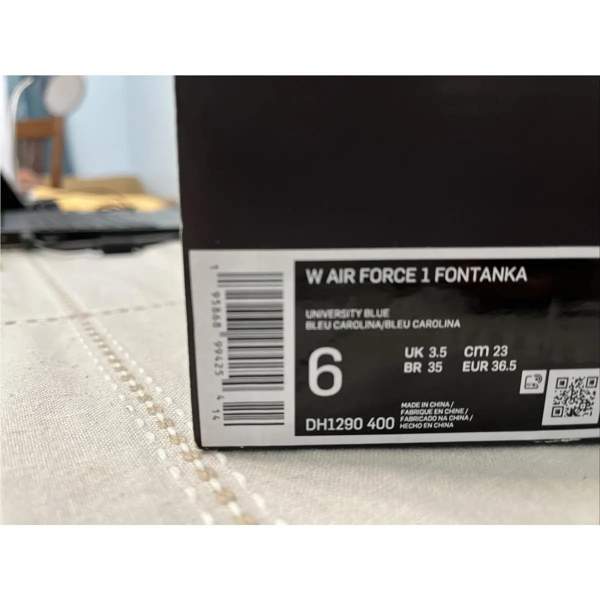 Nike shoes - Nike Air Force 1 - Air Force - DH1290-400 - University Blue 10