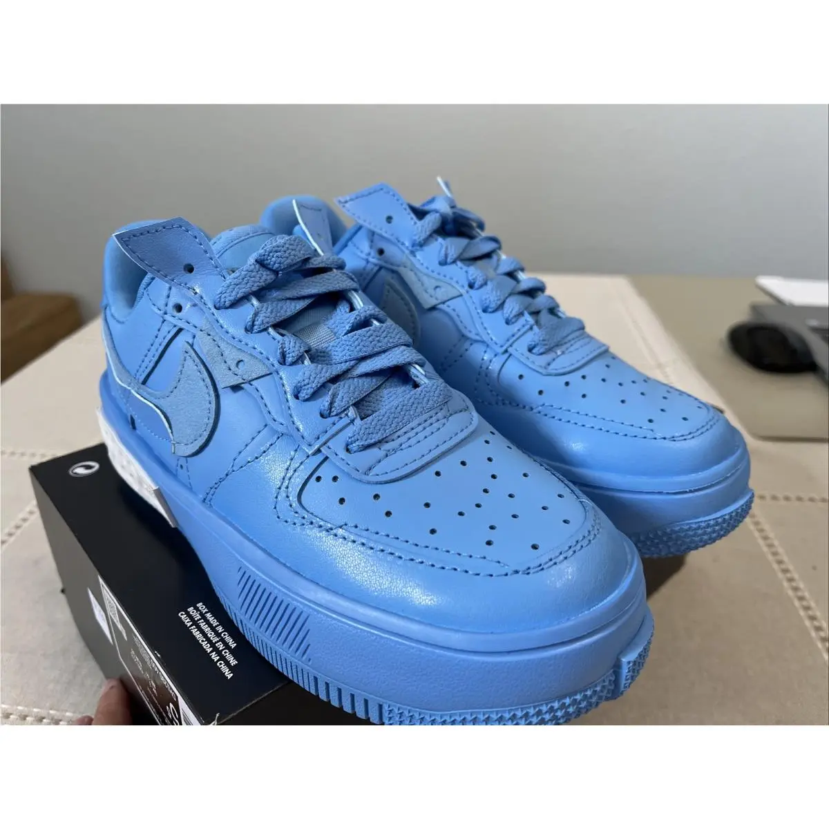 Nike shoes - Nike Air Force 1 - Air Force - DH1290-400 - University Blue 4